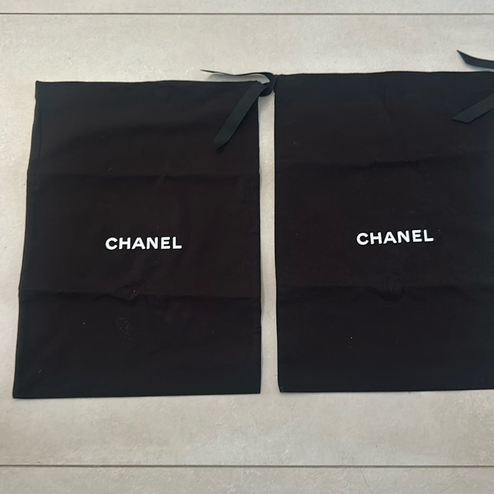 Chanel dust bag for shoes